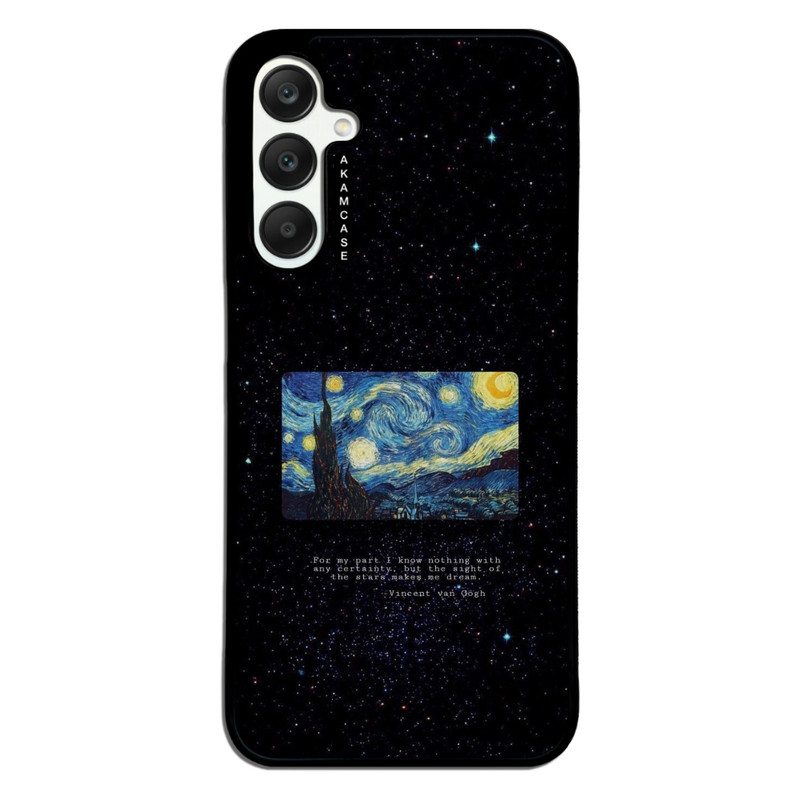کاور آکام مدل AMC-WSGA25-VANGOGH-4 مناسب برای گوشی موبایل سامسونگ Galaxy A25