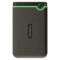 هارد اکسترنال ترنسند مدل StoreJet 25M3 ظرفیت یک ترابایت دارای رابط USB Type-A 2.0