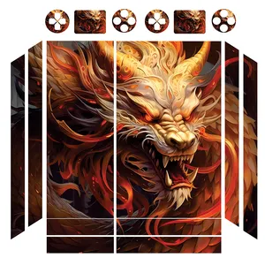 برچسب پلی استیشن ۴ فت مدلDragon01 مجموعه 16 عددی
