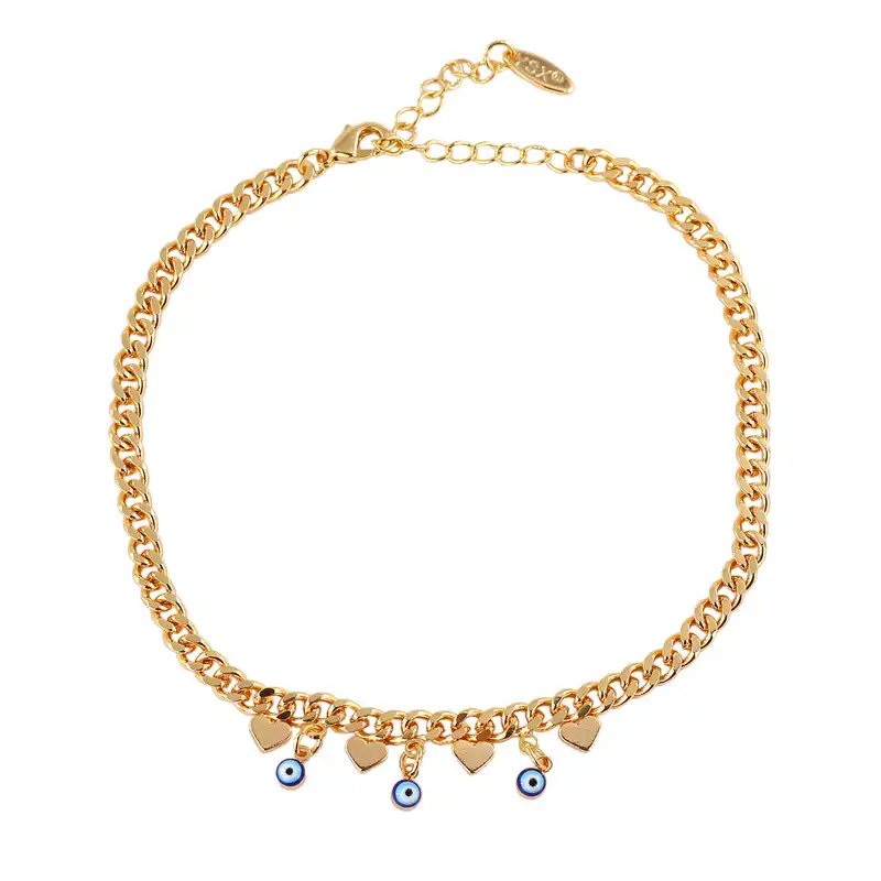 پابند زنانه وای اس ایکس مدل قلب کد FF175