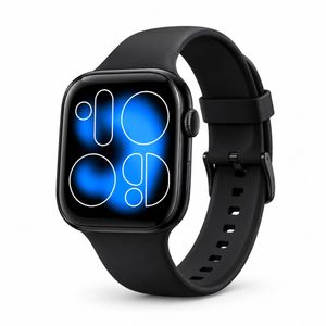 ساعت هوشمند 40 میلی‌متر ویسمی مدل Wisme X85 با بند سیلیکونی، سازگار با سیستم عامل iOS