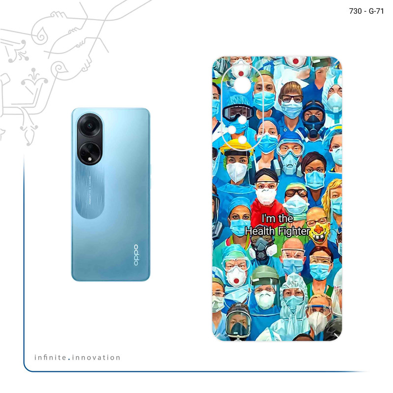 برچسب پوششی ماهوت مدل Nurse مناسب برای گوشی موبایل اپو A98