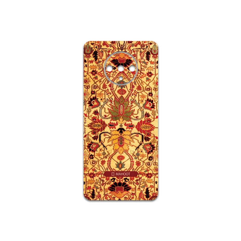 برچسب پوششی ماهوت مدل Persian-Carpet-Yellow مناسب برای گوشی موبایل وان پلاس 7T