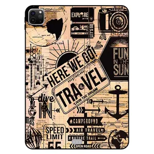 کاور مگافون طرح مسافرت مدل 8098 مناسب برای تبلت اپل ipad Pro 11 2020 / 2021 / 2022