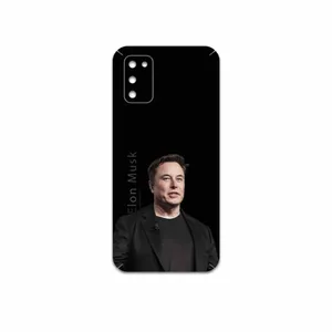 MAHOOT Elon Musk Cover Sticker for Samsung Galaxy A02S
