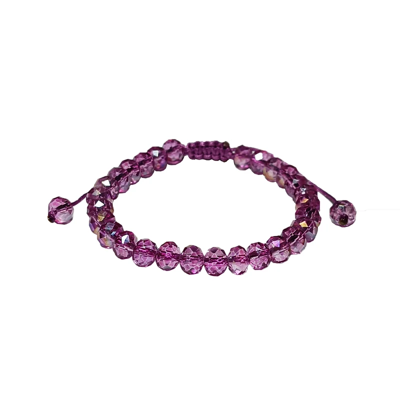 دستبند مهره ای زنانه مدل کریستال 01