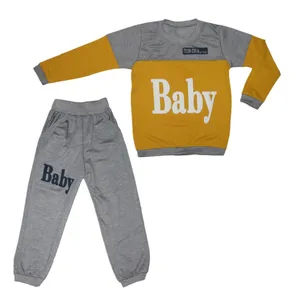 ست تی شرت و شلوار پسرانه مدل BABY کد 181
