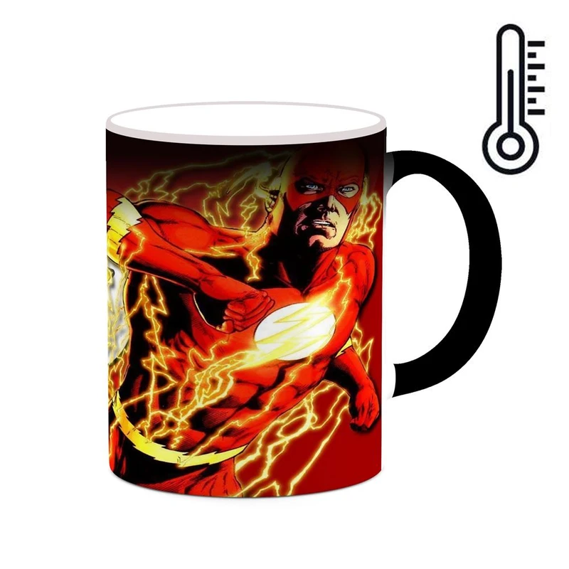 ماگ حرارتی کاکتی مدل فلش The Flash کد mgh40164