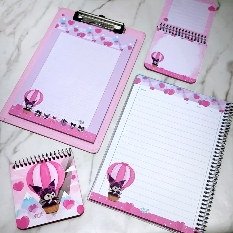 بسته لوازم تحریر دایان مدل کرومی 03 مجموعه سه عددی