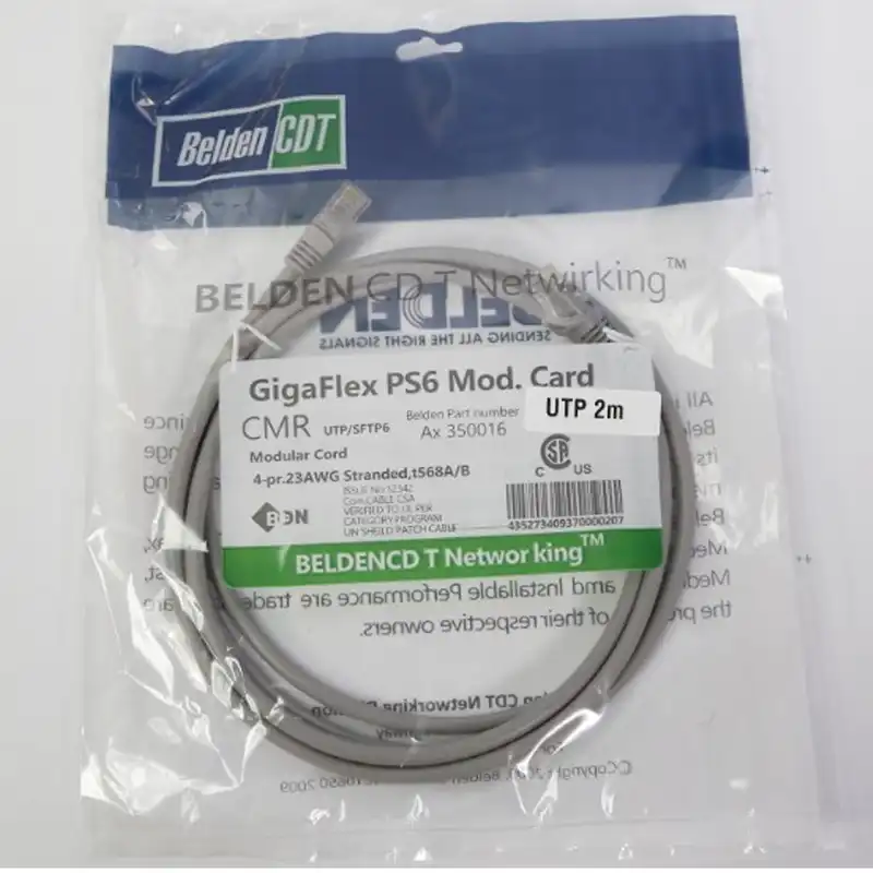 پچ کورد Cat6 بلدن مدل GigaFlex