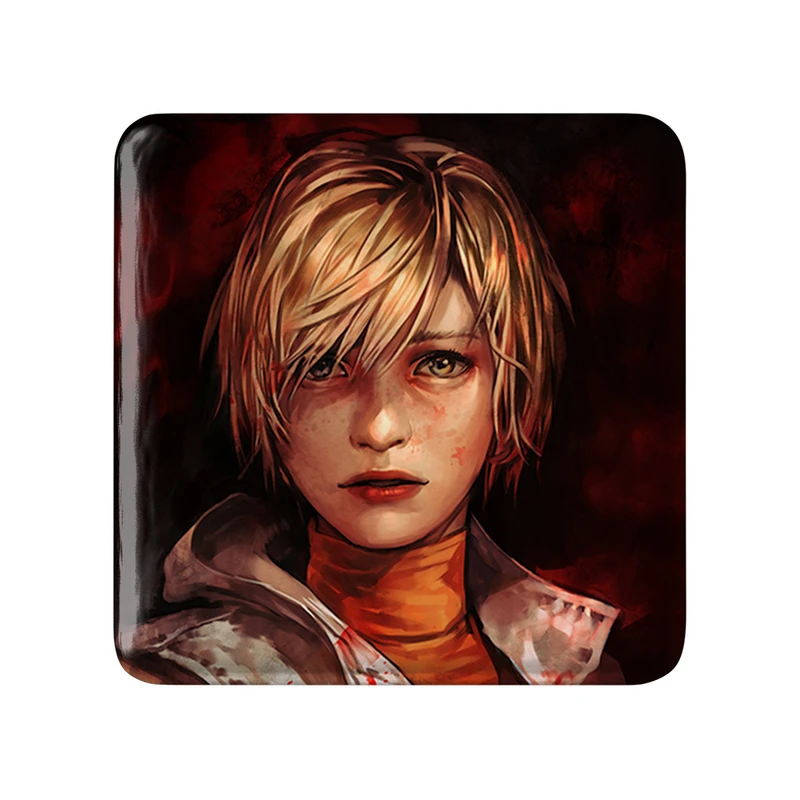 مگنت خندالو طرح بازی سایلنت هیل‌ (Silent Hill) مدل مربعی کد 34460