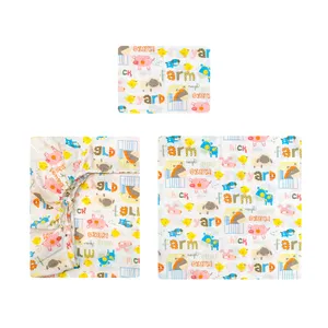 سرویس روتختی آدنو مدل  Zoo کد FI13 یک نفره 3تکه