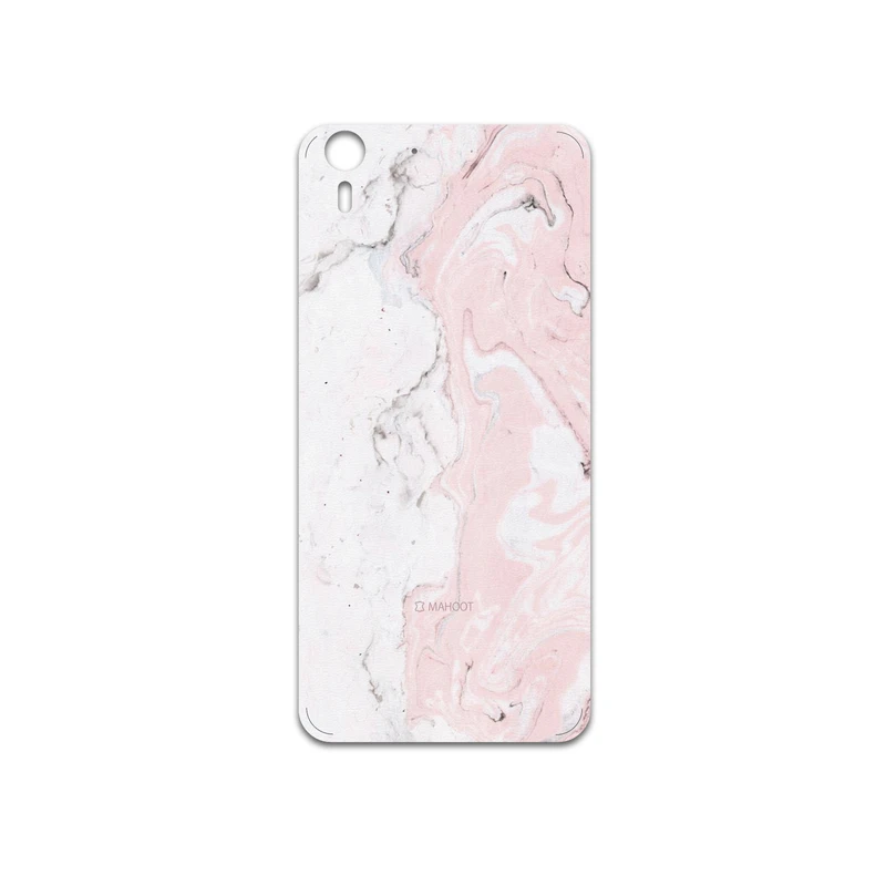 برچسب پوششی ماهوت مدل Blanco-Pink-Marble مناسب برای گوشی موبایل اچ تی سی Desire Eye
