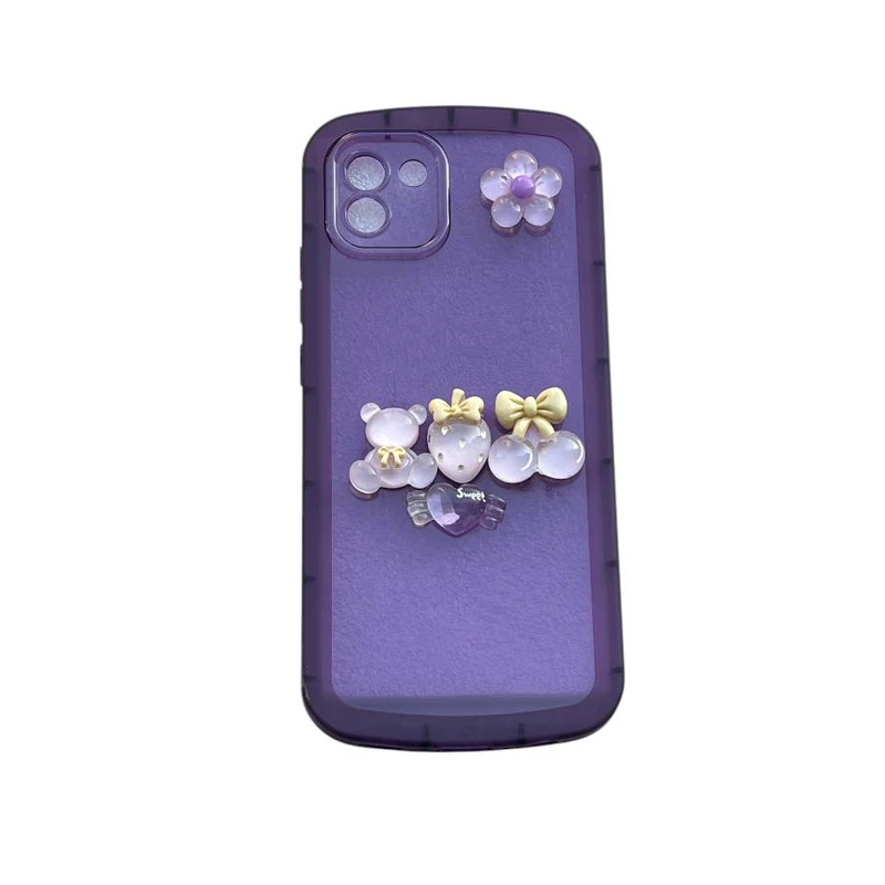 کاور مدل  ژله ایی طرح عروسکی مناسب برای گوشی موبایل سامسونگ  Galaxy A03