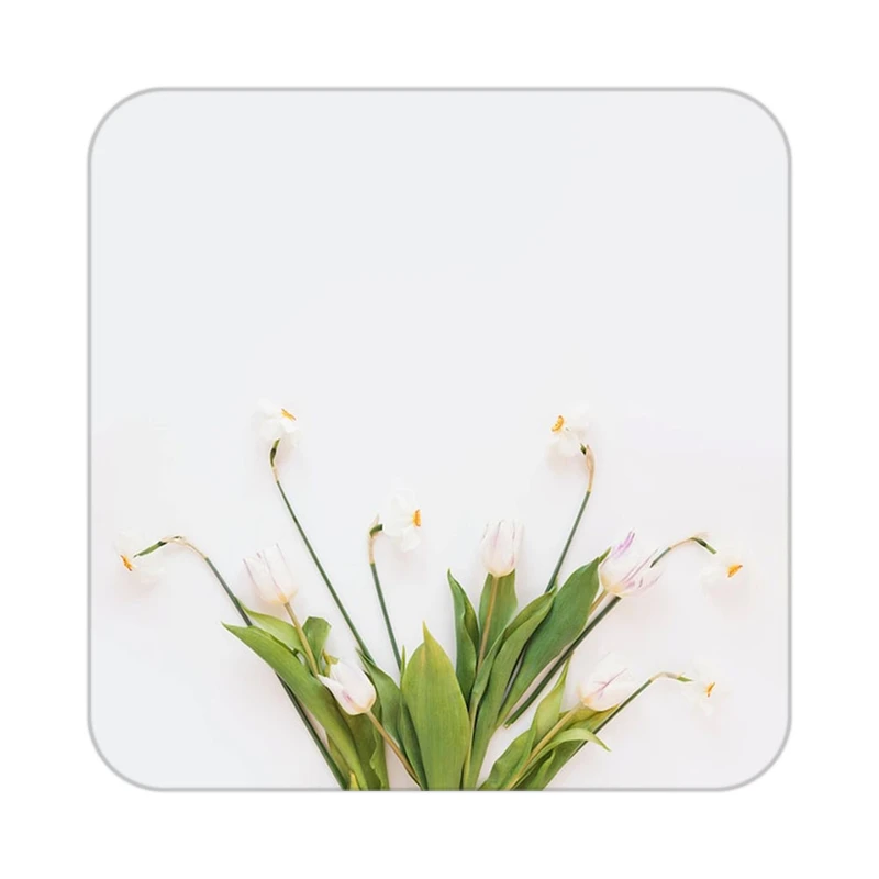 زیر لیوانی کاکتی طرح گل مدل mp17650