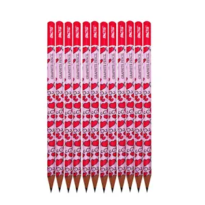 مداد مشکی فکتیس طرح قلب کد 04 بسته 12 عددی