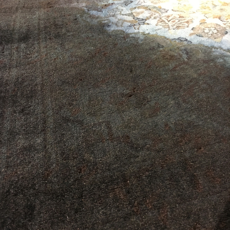 فرش دستبافت رنگ شده 6 متری مدل ویتنیج آنتیک