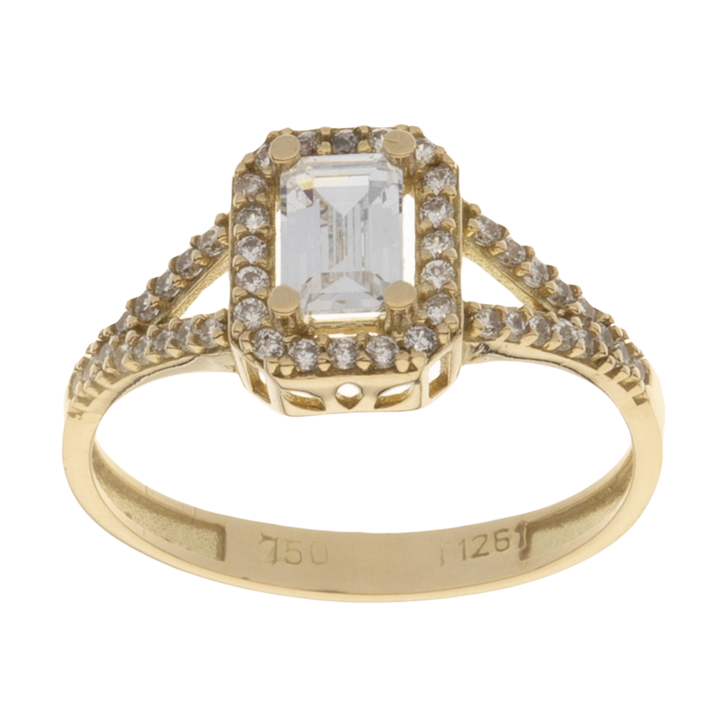 انگشتر طلا 18 عیار زنانه مایا ماهک مدل MR0515