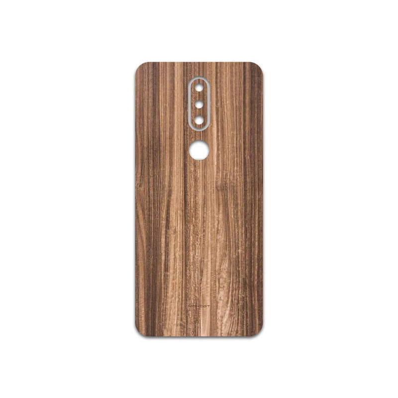 برچسب پوششی ماهوت مدل Light Walnut Wood مناسب برای گوشی موبایل نوکیا 7.1
