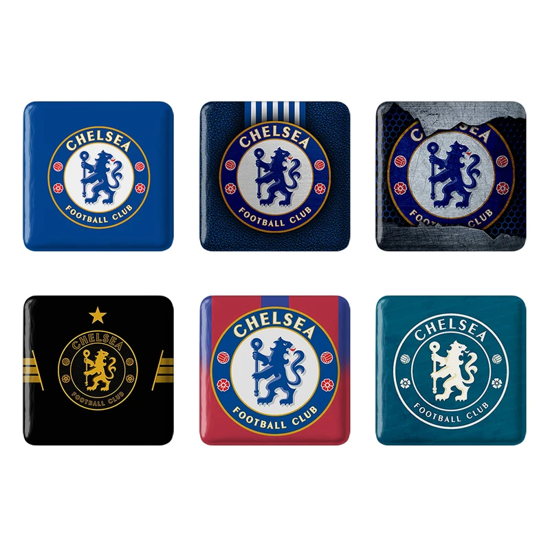 مگنت خندالو طرح باشگاه چلسی Chelsea کد 1712B مجموعه 6 عددی