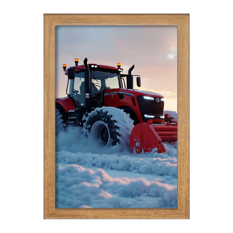 تابلو خندالو مدل بولدوزر (Bulldozer) کد F5231