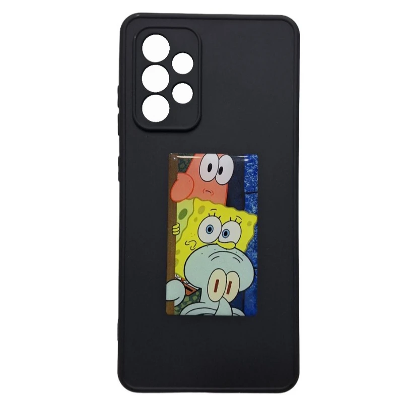 کاور طرح باب اسفنجی مدل A73 مناسب برای گوشی موبایل سامسونگ Galaxy A73