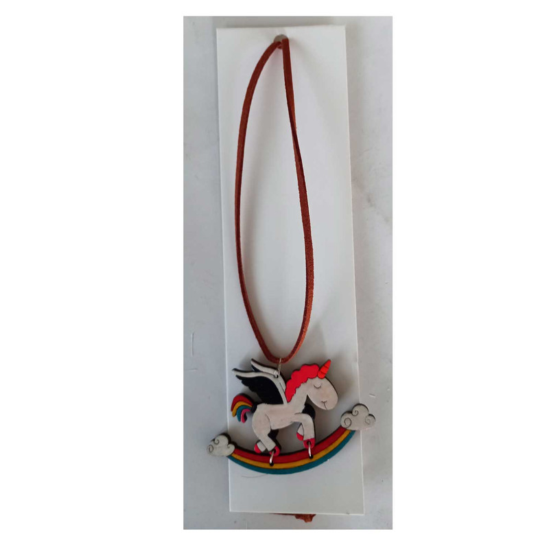 گردنبند دخترانه مدل یونیکورن پرنده کد Talinkala-2021-16 گردنبند دخترانه مدل یونیکورن پرنده کد Talinkala-2021-16