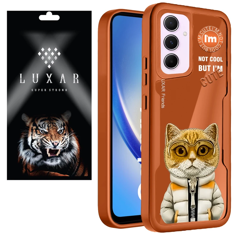 کاور لوکسار مدل Lantern Cat مناسب برای گوشی موبایل سامسونگ Galaxy A34 / A34 5G