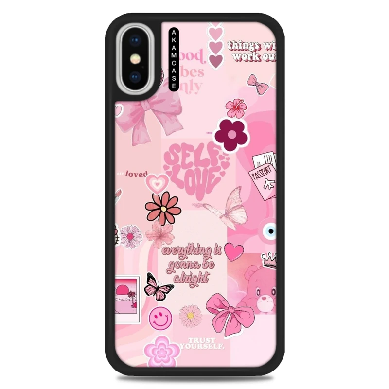 کاور آکام مدل AMC-WAX-PINK-7 مناسب برای گوشی موبایل اپل iPhone X/Xs