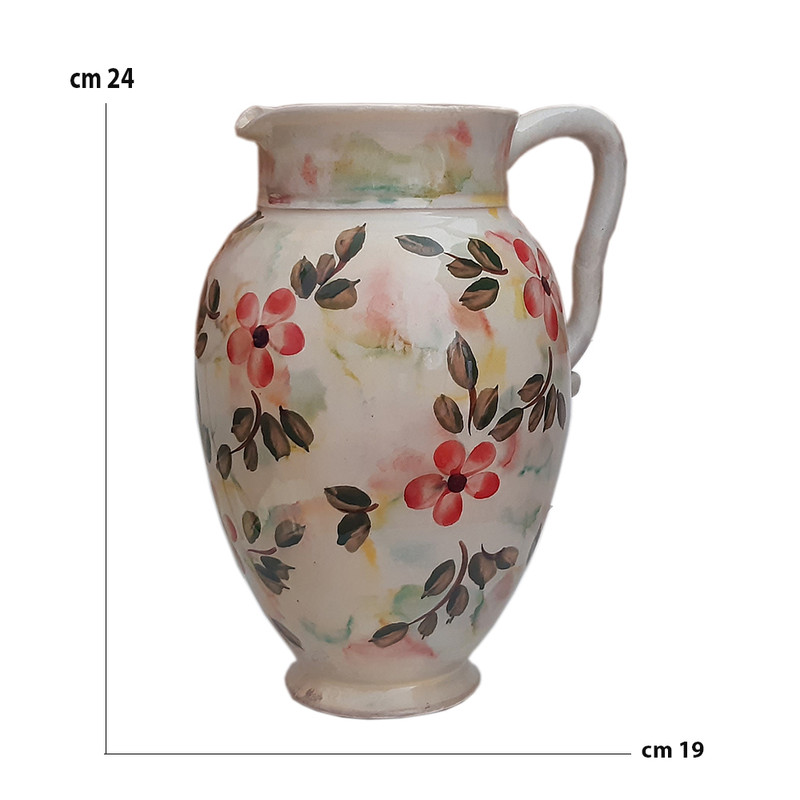 پارچ سفالی مدل بهاران کد 001