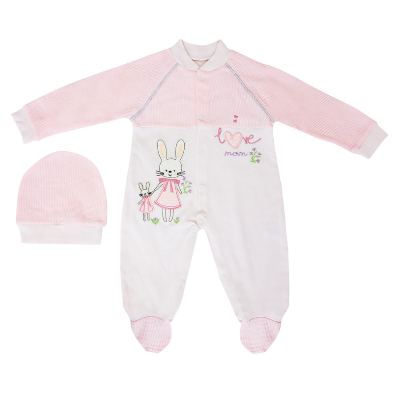 ست سرهمی و کلاه نوزادی مدل ESABABY کد5249