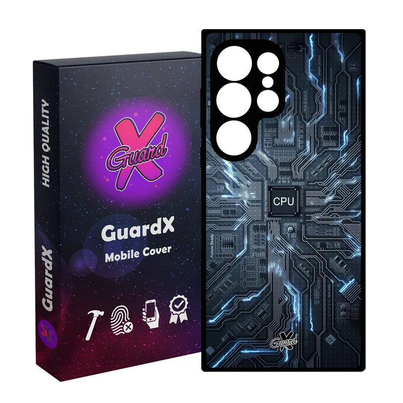 کاور گارد ایکس طرح CPU مدل 10504 مناسب برای گوشی موبایل سامسونگ Galaxy S25 Ultra