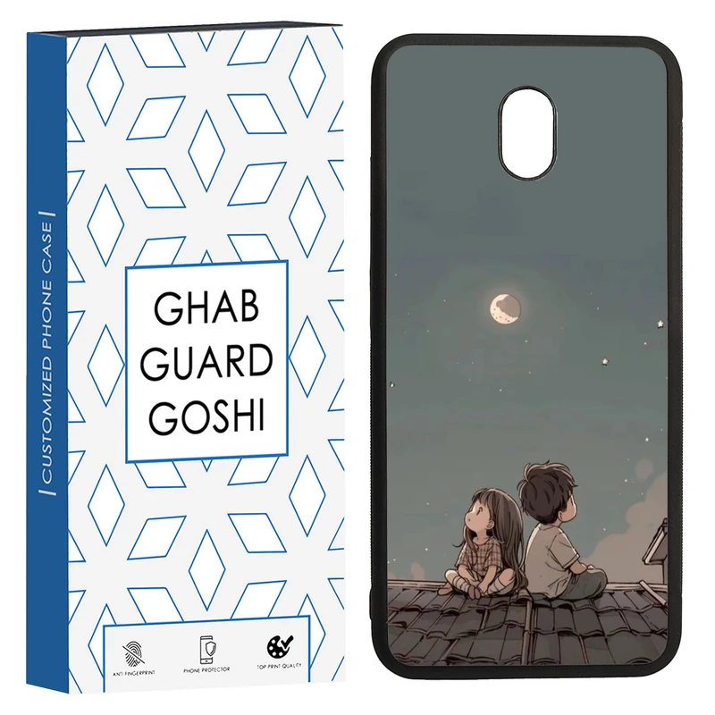 کاور قاب گارد گوشی طرح پسر و دختر کد TPU-183 مناسب برای گوشی موبایل شیائومی REDMI 8A