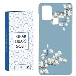 کاور قاب گارد گوشی طرح  شکوفه ونگوگ کد Dimo-664 مناسب برای گوشی موبایل سامسونگ Galaxy A21s