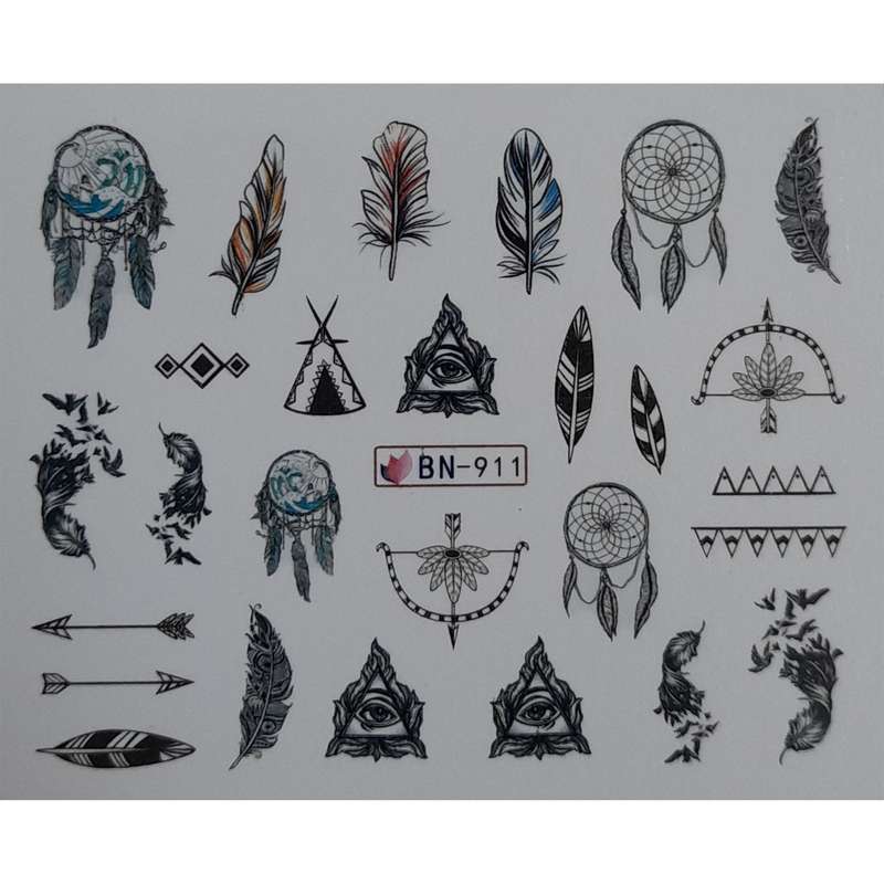 یرچسب لنز ناخن کد L338