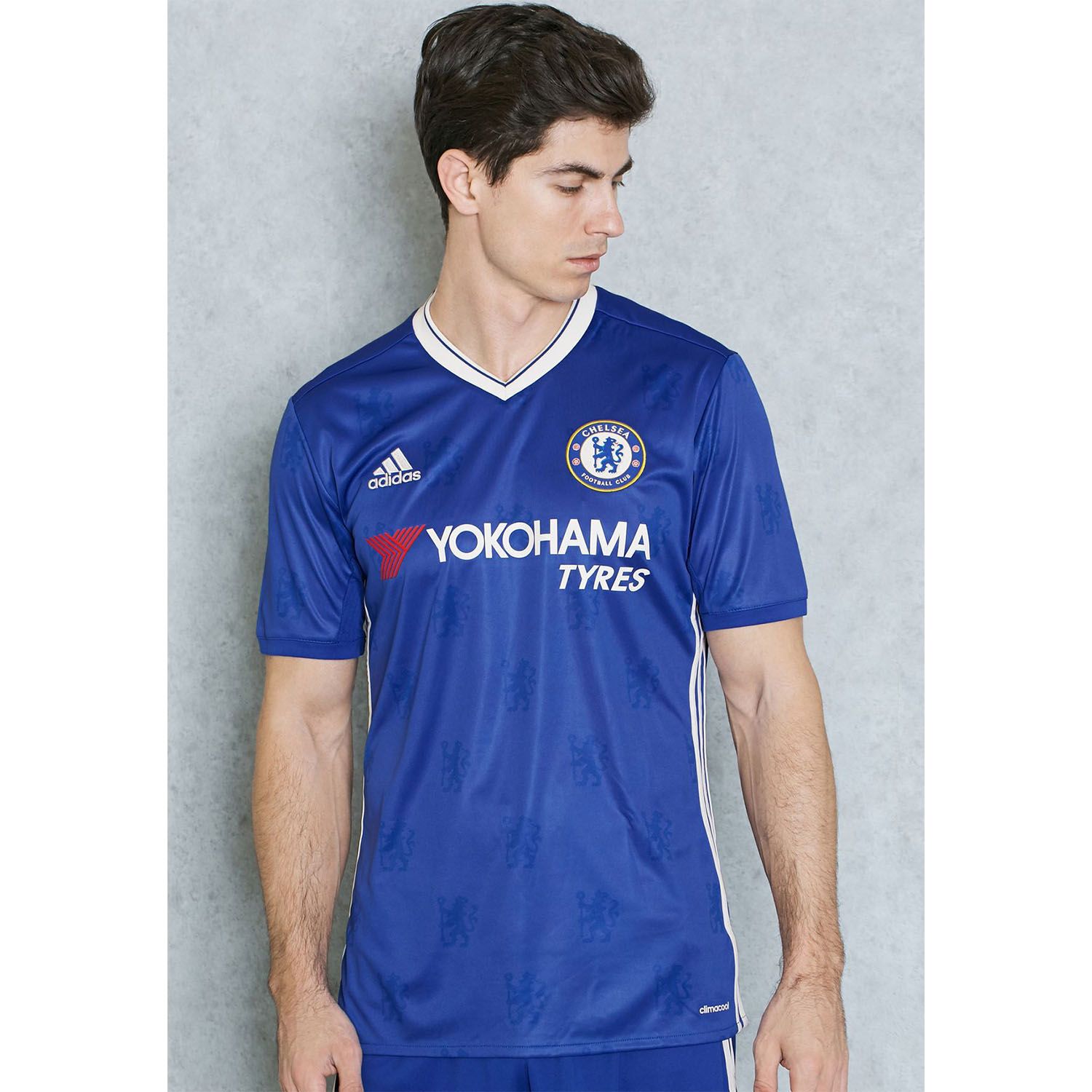 تی شرت ورزشی آستین کوتاه مردانه Chelsea FC Home Replica - آدیداس - آبي - 6