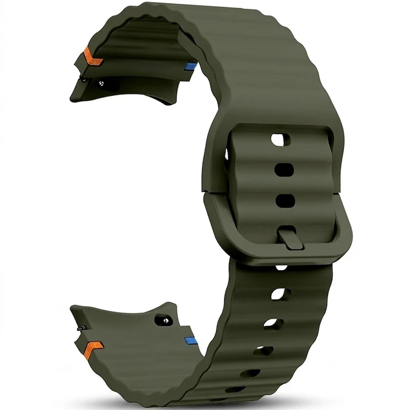 بند مسیر مدل Silicone ORG Sport مناسب برای ساعت هوشمند سامسونگ Galaxy Watch 4/5/6/7/FE سایز 40/43/44/46/47 میلی متری