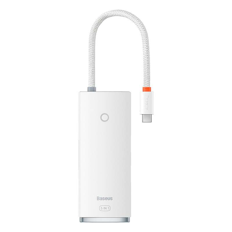 هاب 5 پورت USB-C باسئوس مدل WKQX040002 هاب 5 پورت USB-C باسئوس مدل WKQX040002