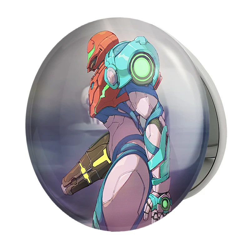 آینه جیبی خندالو طرح بازی متروید (Metroid) مدل تاشو کد 35674