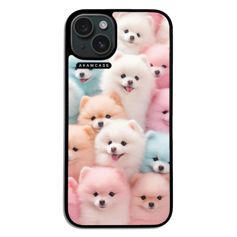 کاور آکام مدل AMC-WA15PLUS-DOGS-16 مناسب برای گوشی موبایل اپل iPhone 15 Plus