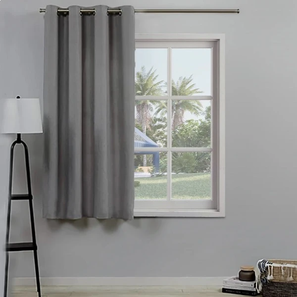 پرده نوین پرده خورشید مدل کتان کد GB311 سایز 180x140 سانتی‌متر