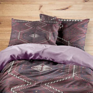 سرویس روتختی مدوپد طرح فرش لردی مدل C-Lori04 یک نفره 4 تکه