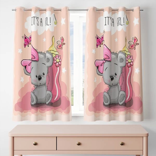 پرده مدل مخمل پانچی کد 7817 m سایز 280x140 سانتی متر