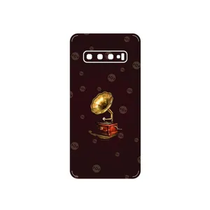 MAHOOT Gramophone Nostalgia Cover Sticker for Samsung Galaxy S10