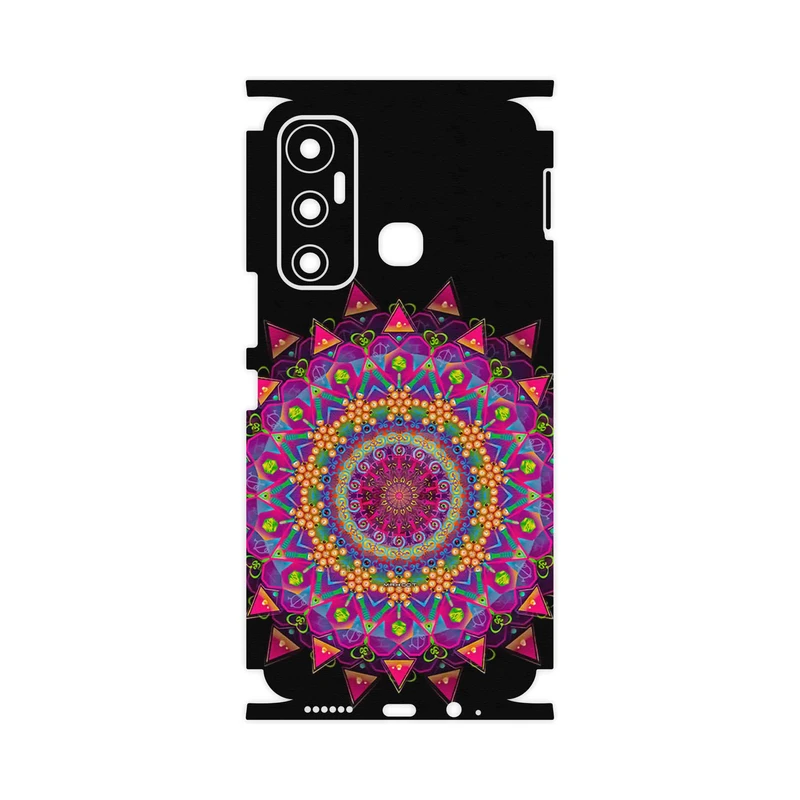 برچسب پوششی ماهوت مدل Mandala Design 5-FullSkin مناسب برای گوشی موبایل اینفینیکس Hot 11