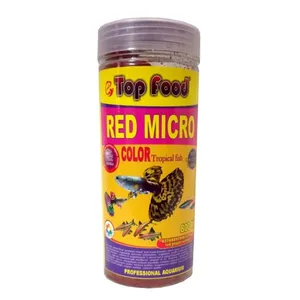 غذا ماهی تاپ فود مدل red micro وزن 800 گرم