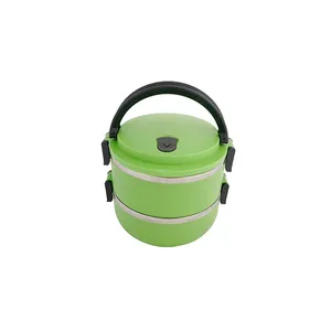 ظرف سفری مدل Stainless Steel Lunch Box two floors