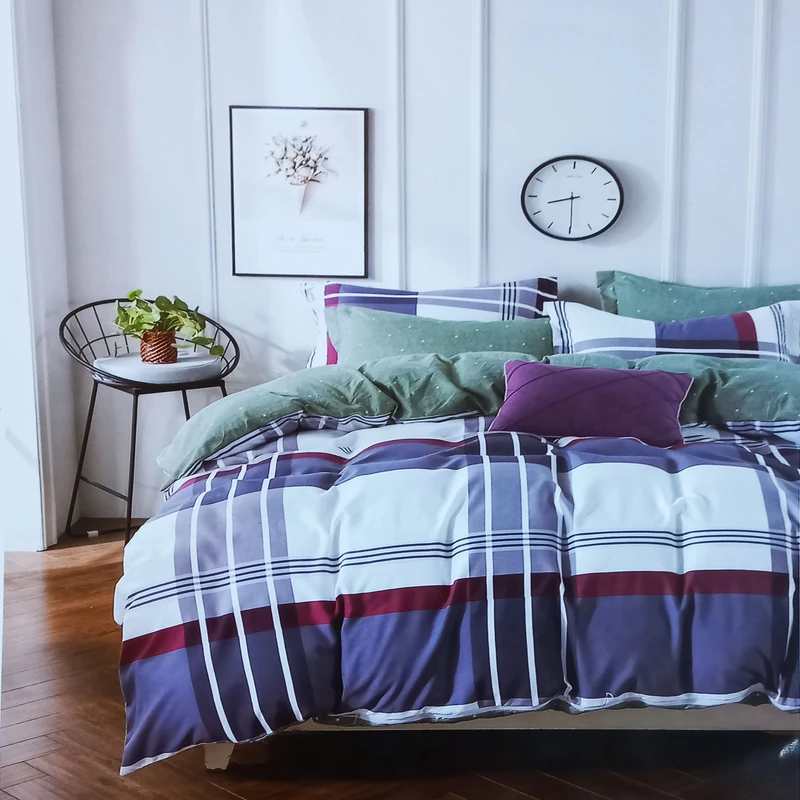 روکش لحاف آکسفورد مدل اسپرت دونفره 225×235 سانتی متر