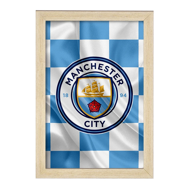 تابلو خندالو مدل باشگاه منچستر سیتی کد 26779