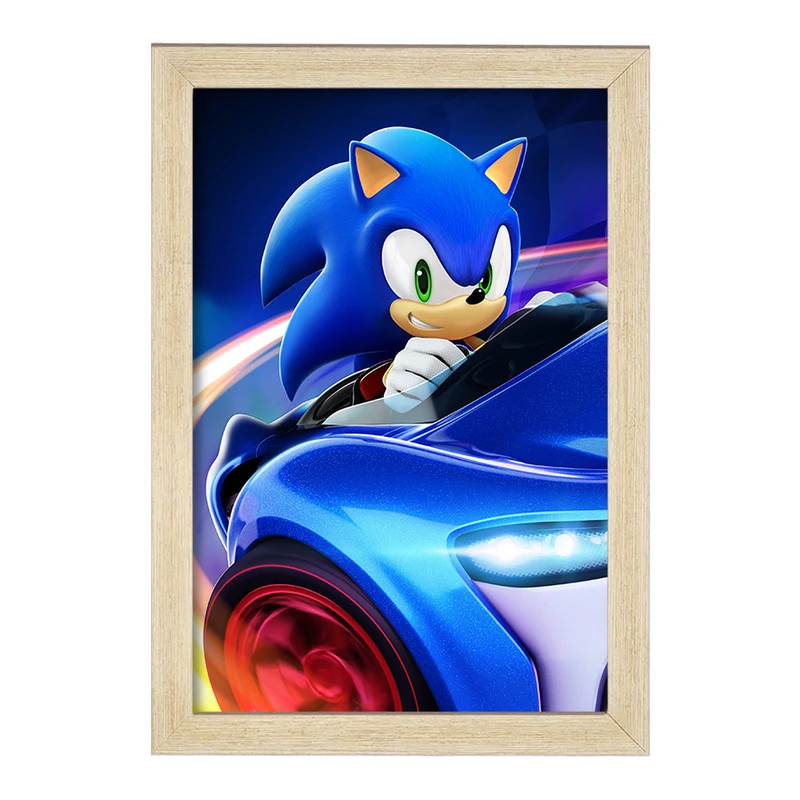 تابلو خندالو مدل سونیک (Sonic) کد F954